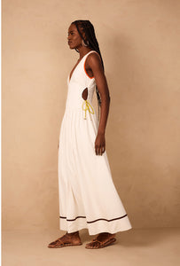 Dress To | Vestido Cropped Linho Dress