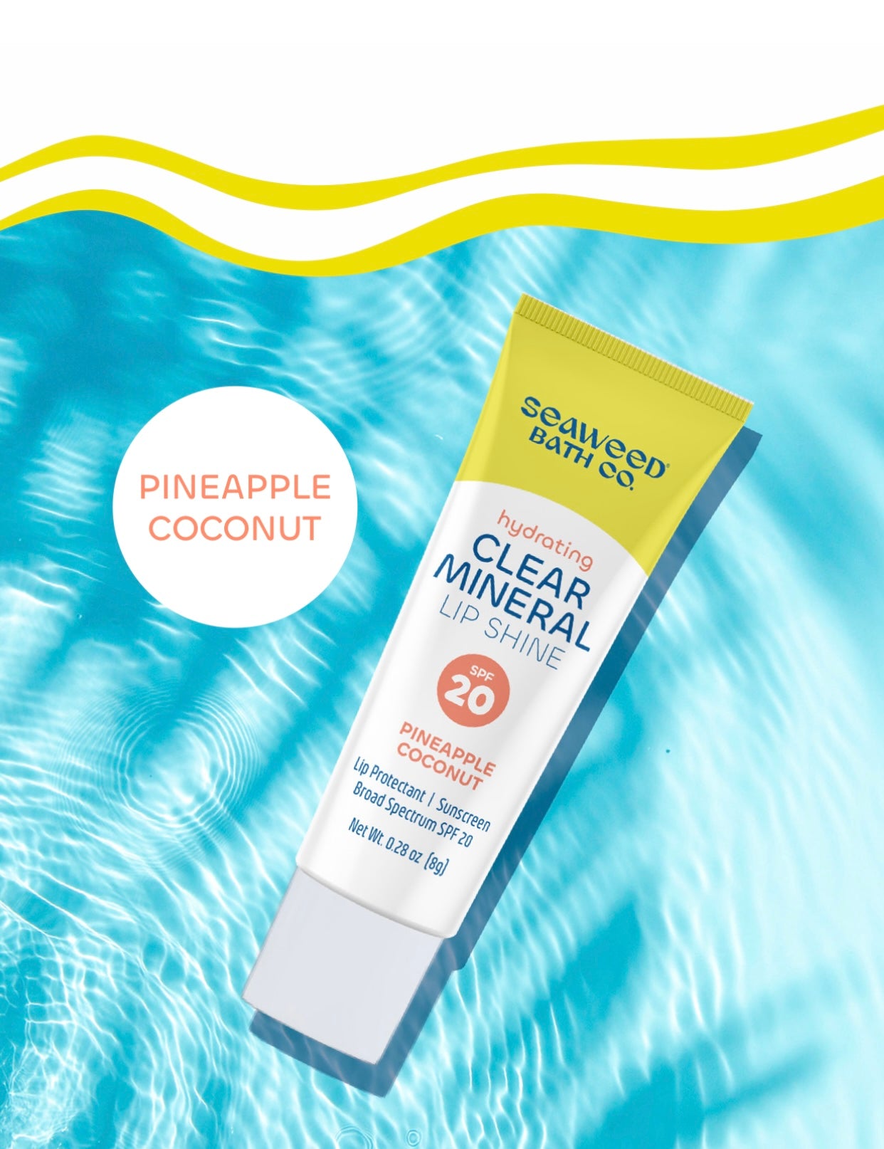 Seaweed Bath Co | Clear Mineral Lip Shine
