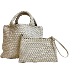 Ahdorned | Lily Woven Neoprene Tote