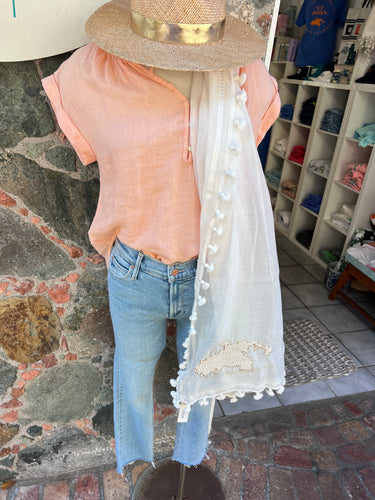 Citrus | White Scarf