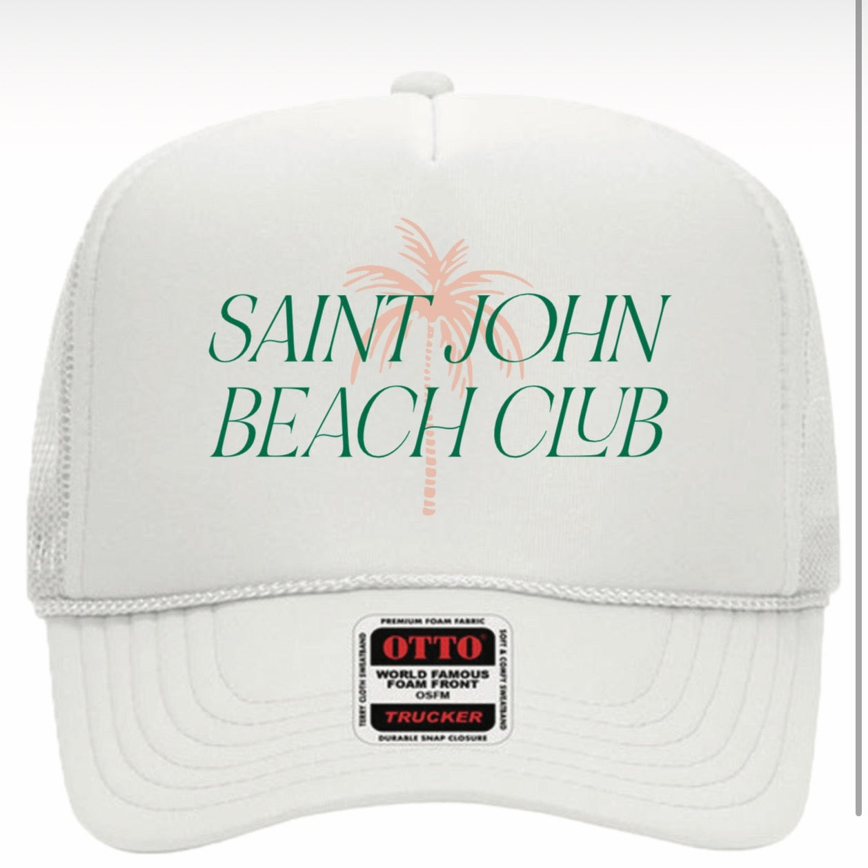 LULEE | STJ  Embroidered Beach Club Hat
