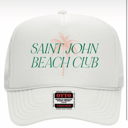 LULEE | STJ  Embroidered Beach Club Hat