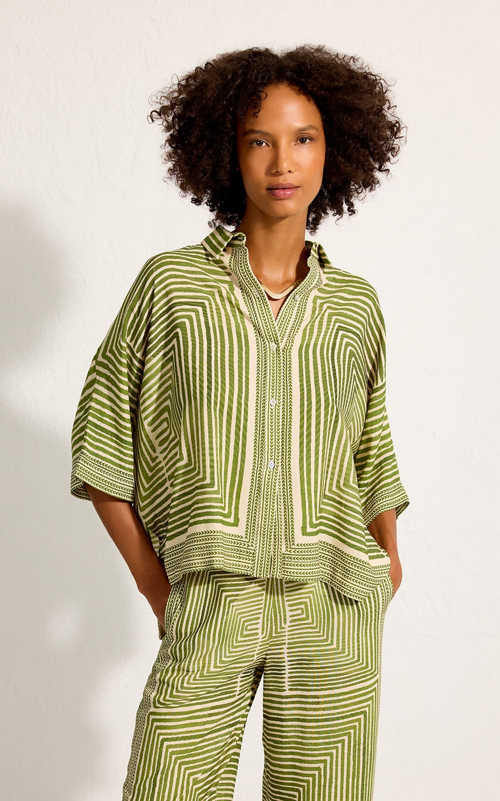 Lenny Niemeyer | Wide Short Sleeve Shirt