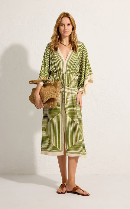 Lenny Niemeyer | Short Sleeve V Neck Kaftan