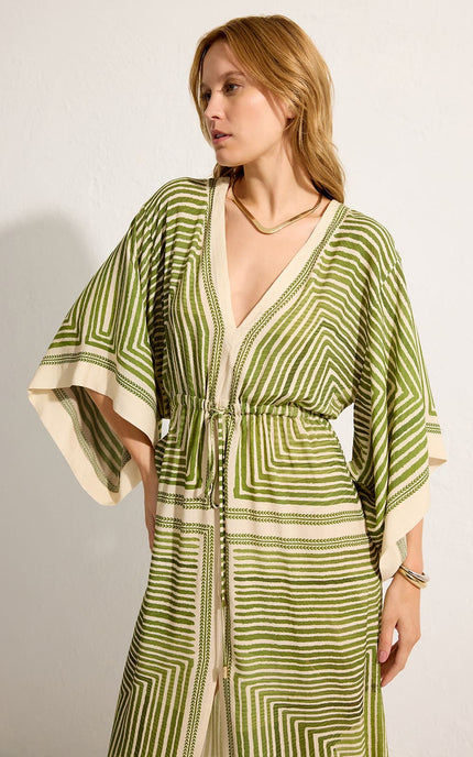 Lenny Niemeyer | Short Sleeve V Neck Kaftan