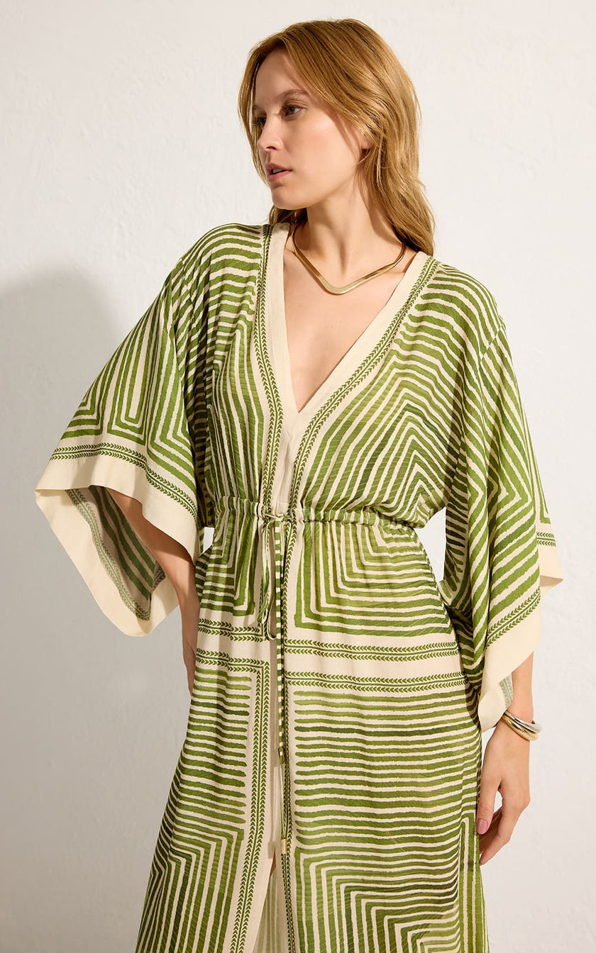 Lenny Niemeyer | Short Sleeve V Neck Kaftan