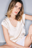 Melissa Nepton| Luvita Cap Sleeve Top