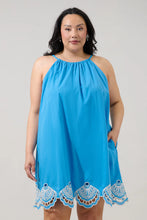 Sugar Lips | Regina Embroidered Shift Mini Dress
