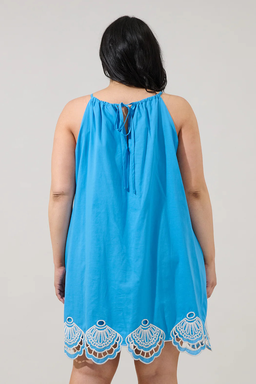 Sugar Lips | Regina Embroidered Shift Mini Dress