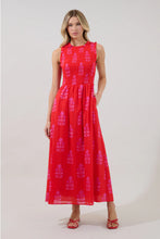 Sugar Lips | Cecil Smocked Sleeveless Midi Dress Artisan
