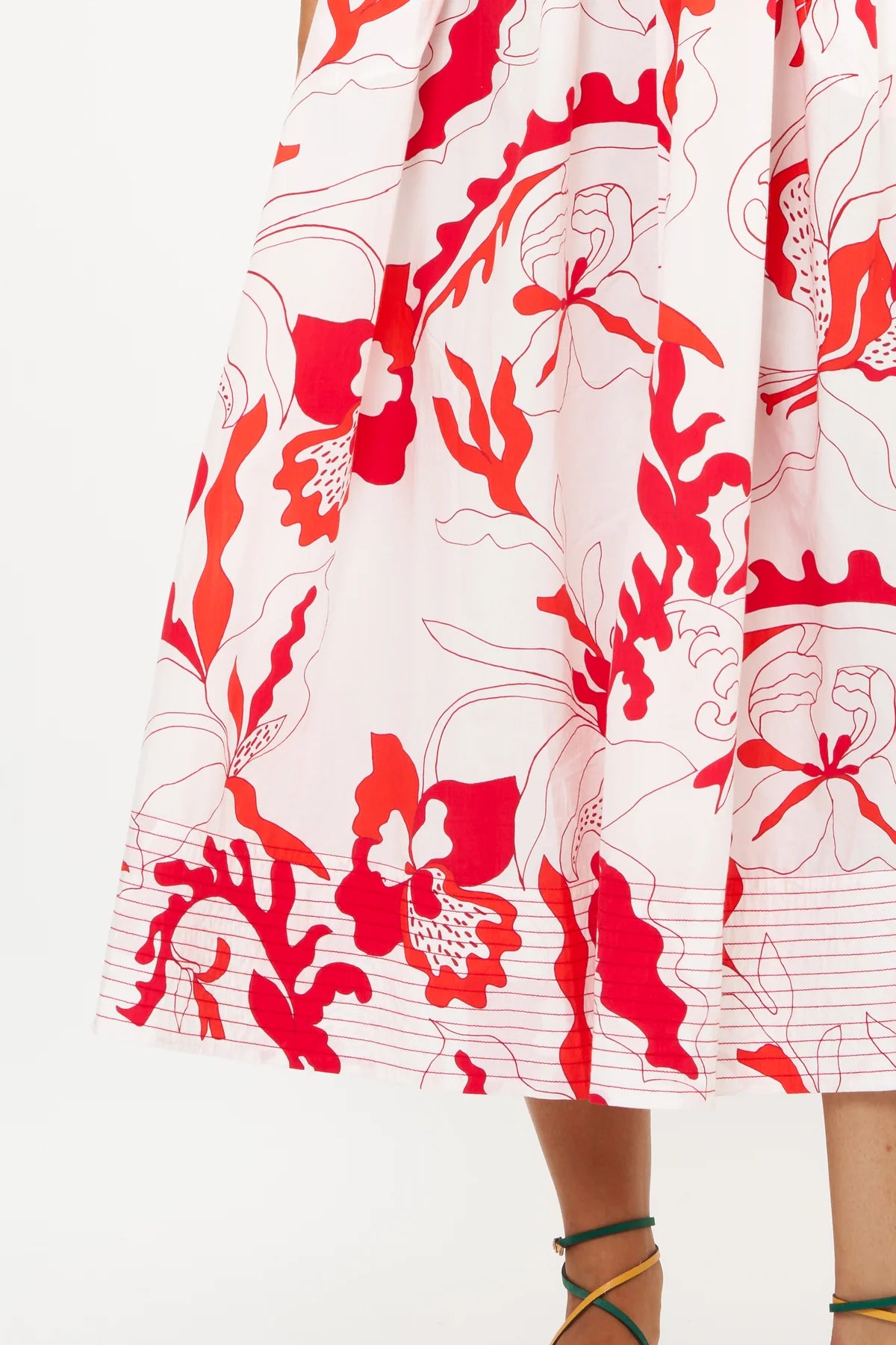 Oliphant | One Shoulder Ruffle Maxi