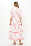 Oliphant | Cinched Pintuck Maxi In Ostini
