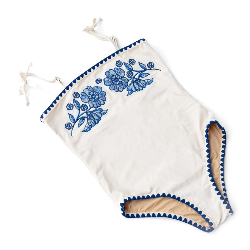 Shade Critters| One Piece Embroidered Swimsuit