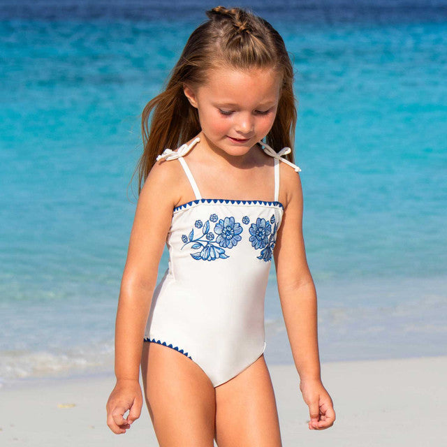 Shade Critters| One Piece Embroidered Swimsuit