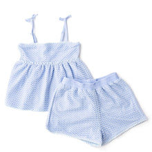 Shade Critters| Two Piece Crochet Peplum Short Set