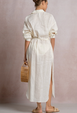Elan | Linen Button Down Dress