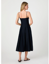 French Connection | Cotton Sateen Pleated Midi Dress