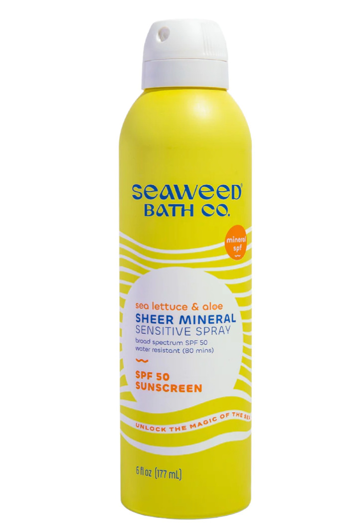 Seaweed Bath Co | Sheer Mineral Sensitive Spray SPF 50