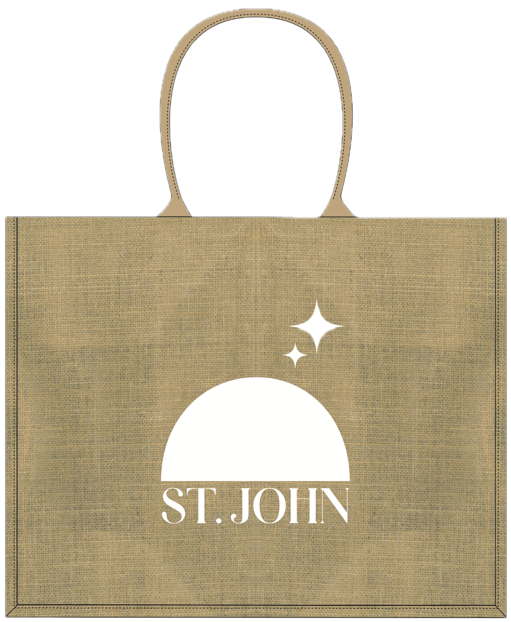 LULEE | Custom Saint John Jute Tote