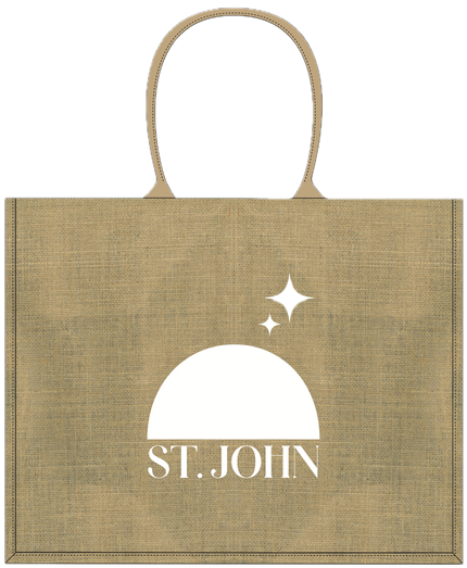 LULEE | Custom Saint John Jute Tote