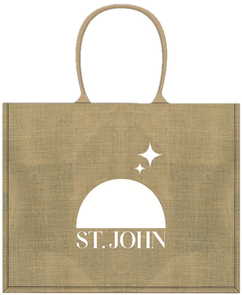 LULEE | Custom Saint John Jute Tote
