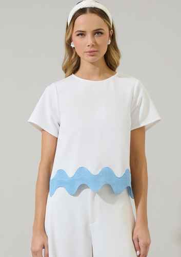 Sugarlips | Elva Wave Crop Top