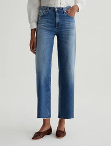AG| Saige Wide Leg Crop Jeans