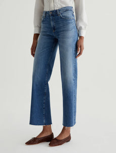 AG| Saige Wide Leg Crop Jeans