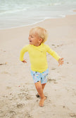 TideWaterTots| Surf's Up Boys Swim Trunks