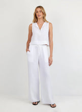 Bella Dahl | Ruffle Waist Wide Leg Pant