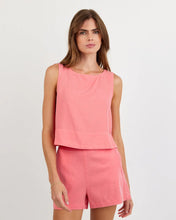 Bella Dahl | Sleeveless Boat Neck Split Back