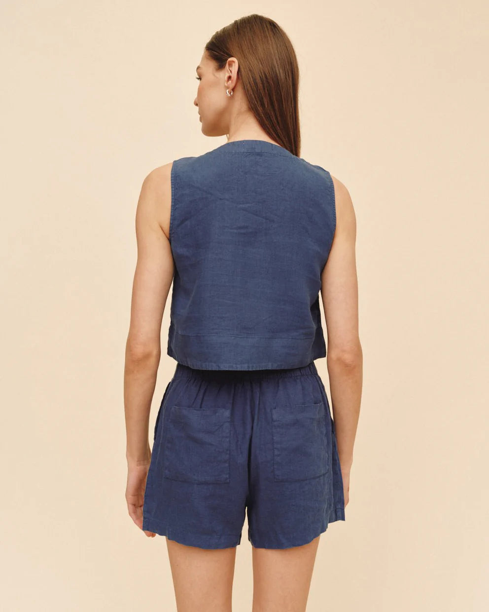 Bella Dahl | Sleeveless Half Placket Top