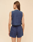 Bella Dahl | Sleeveless Half Placket Top