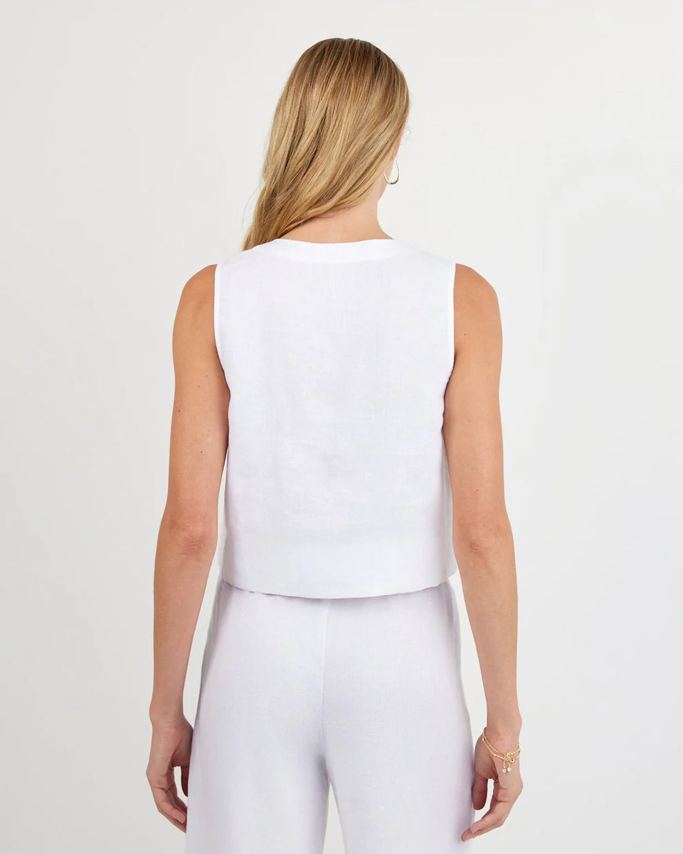 Bella Dahl | Sleeveless Half Placket Top