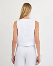 Bella Dahl | Sleeveless Half Placket Top
