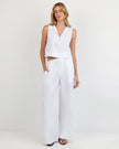 Bella Dahl | Sleeveless Half Placket Top