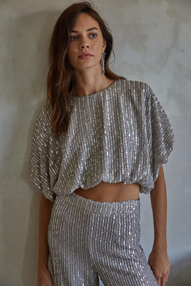 By Together | All That Shimmers Crop Top