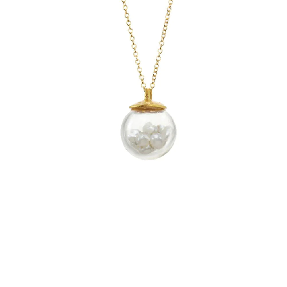 Catherine Weitzman | Small Globe Necklace