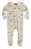 Milkbarn | Organic Footed Zipper Romper