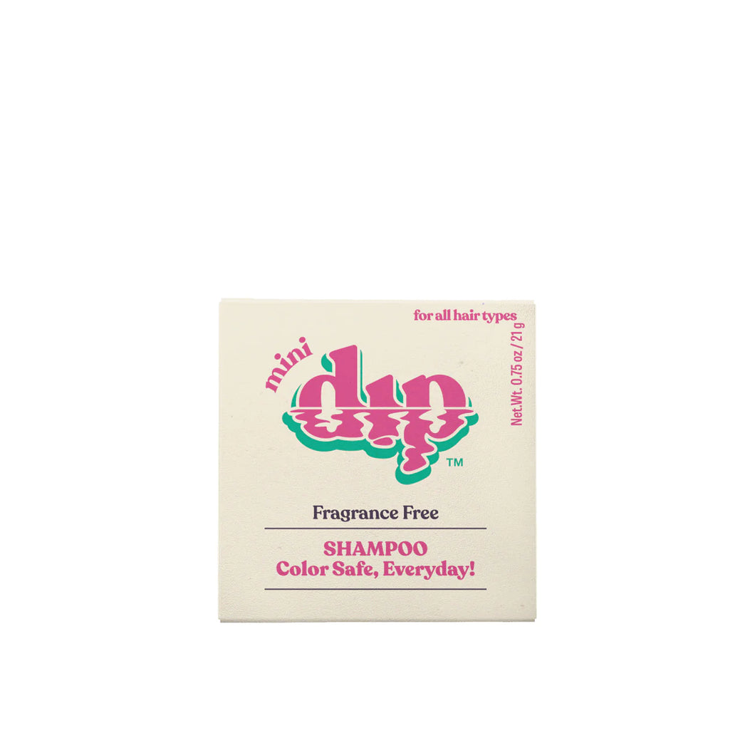 Dip | Mini Dip Color Safe Shampoo Bar for Every Day - Fragrance Free