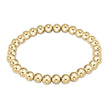 E Newton | Classic gold 7mm gold bracelet