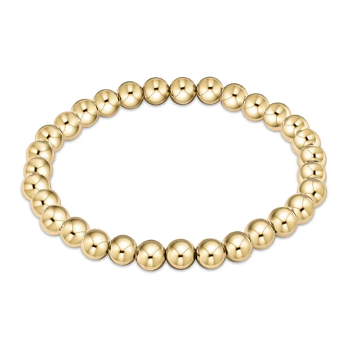 E Newton | Classic gold 7mm gold bracelet