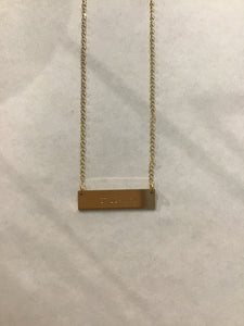 Kat Stuart I Bar Necklace