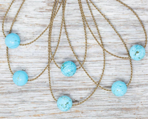 Tula Blue | Turquoise Howlite Classic Single