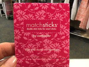 Commando | Matchsticks Double Stick Tape