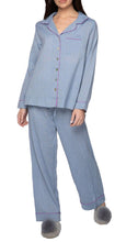 Subtle Luxury | Printed Chambray PJ Set