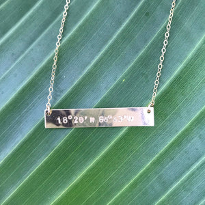 Mimi & Lu | St John Bar Necklace