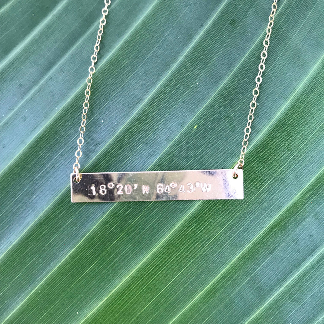 Mimi & Lu | St John Bar Necklace
