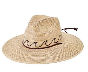 San Diego Hat Co | Lifeguard hat with wave trim MEL1001