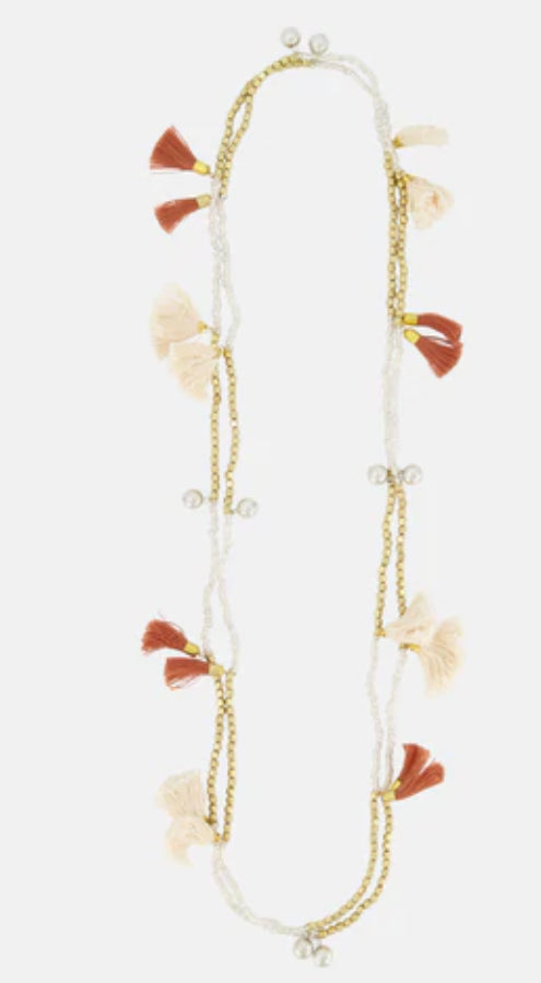 Roller Rabbit | Pom Pom Necklace